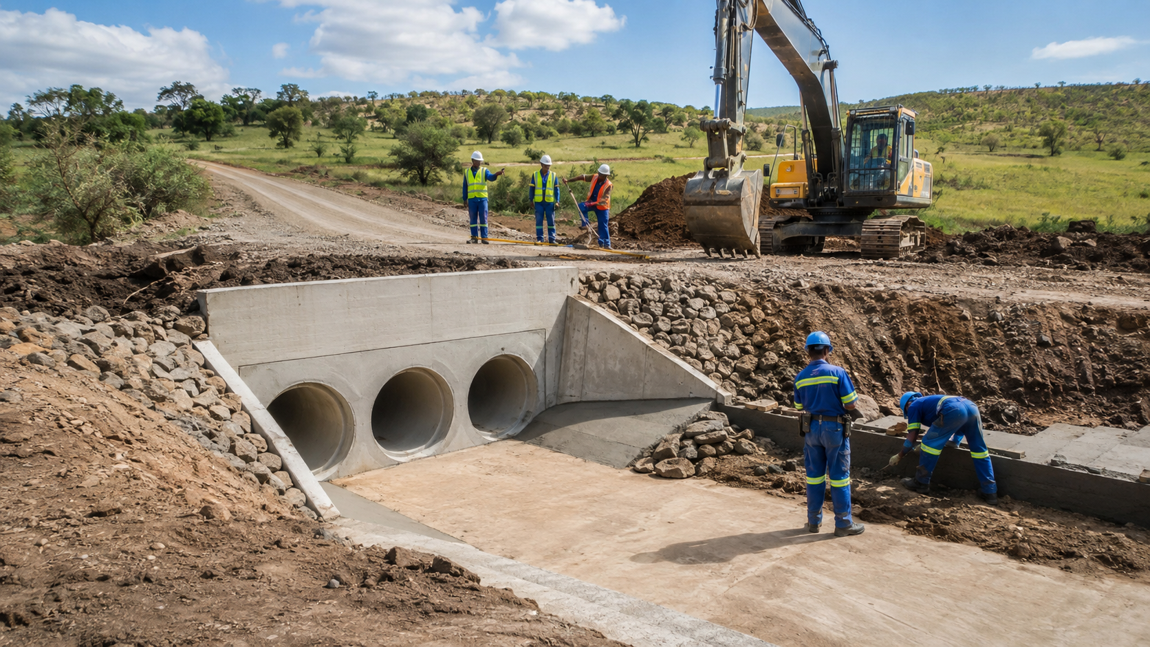 Culvert Installation civil works
